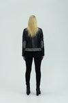 CRYSTAL Biker Studs | Blanc